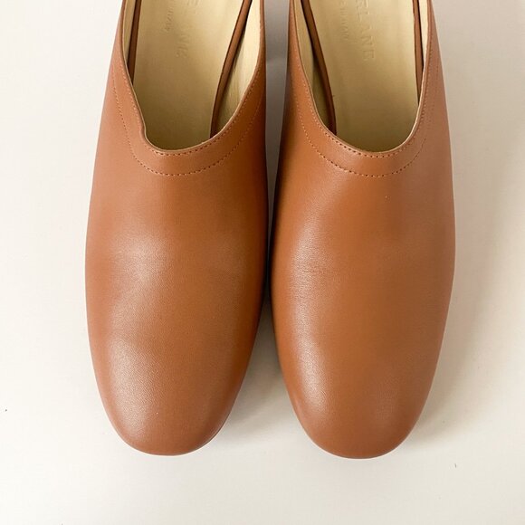 Brand New Everlane Day Heel Mule in Cognac Size 6.5 - Picture 3 of 6
